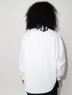 Alexander McQueen cocoon-sleeve cotton shirt