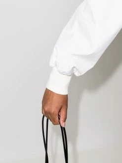 Alexander McQueen cocoon-sleeve cotton shirt