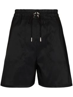 Alexander McQueen drawstring thigh-length shorts