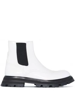 Alexander McQueen Wander leather Chelsea boots