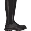 Alexander McQueen Tread Slick knee-high boots