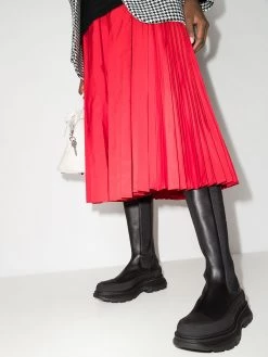 Alexander McQueen Tread Slick knee-high boots