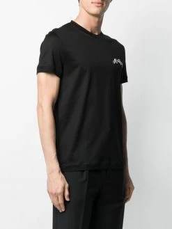 Alexander McQueen logo-embroidered T-shirt