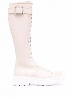 Alexander McQueen Tread knee-high boots