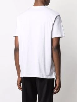 Alexander McQueen skeleton logo-print short-sleeve T-shirt