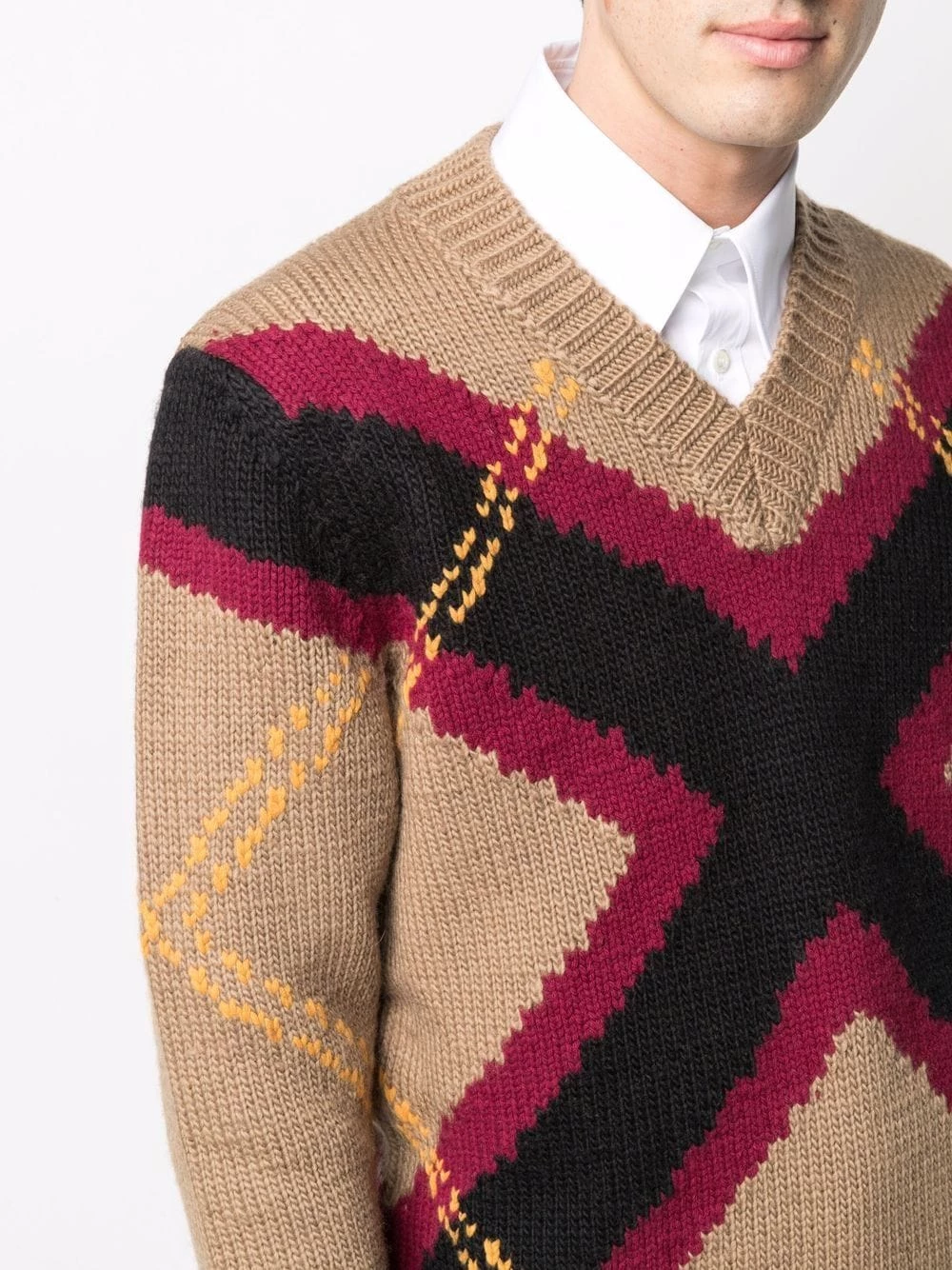 Outlet 😍 Alexander McQueen Stripe detail knitted jumper 😍 5 Alexander McQueen stripe-detail knitted jumper