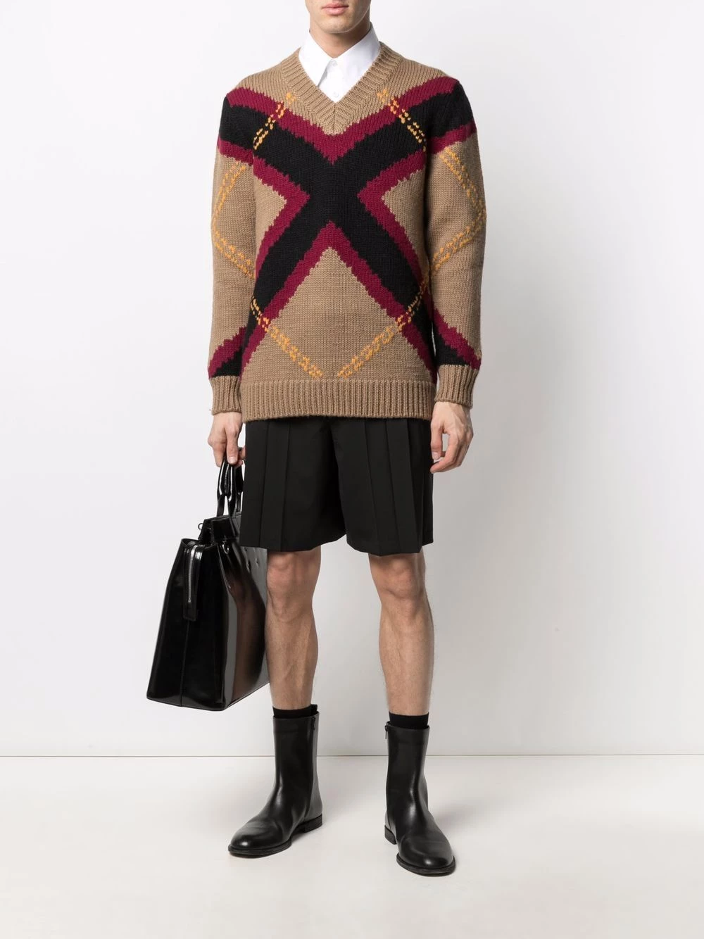 Outlet 😍 Alexander McQueen Stripe detail knitted jumper 😍 2 Alexander McQueen stripe-detail knitted jumper