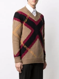 Outlet 😍 Alexander McQueen Stripe detail knitted jumper 😍 7 Alexander McQueen stripe-detail knitted jumper