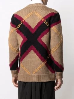 Outlet 😍 Alexander McQueen Stripe detail knitted jumper 😍 8 Alexander McQueen stripe-detail knitted jumper