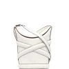 Alexander McQueen The Curve logo bucket bag