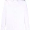 Alexander McQueen straight-point collar shirt