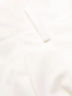 Alexander McQueen cropped cotton trousers