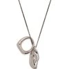 Alexander McQueen Molten double-pendant long necklace
