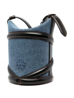 Alexander McQueen The Curve bucket bag