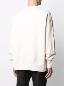 Alexander McQueen logo-patch oversized sweatshirt
