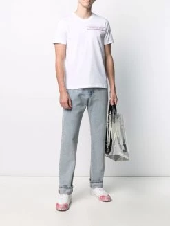 Alexander McQueen logo-patch T-shirt