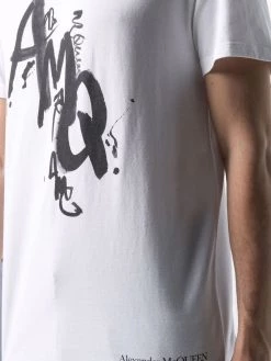 Alexander McQueen AMQ logo-print T-shirt