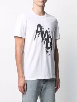 Alexander McQueen AMQ logo-print T-shirt
