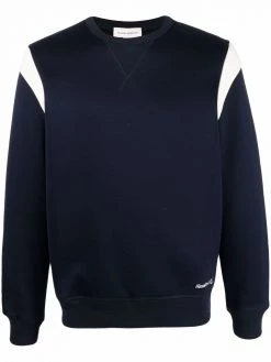 Alexander McQueen contrast-panel sweatshirt