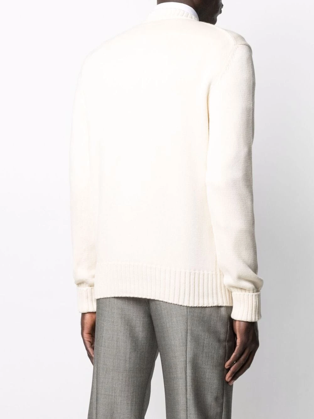 New ๐ Alexander McQueen Graffiti intarsia knit jumper ๐ฅ 4 Alexander McQueen Graffiti intarsia-knit jumper