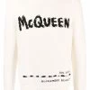 Alexander McQueen Graffiti intarsia-knit jumper