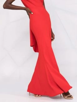 Alexander McQueen draped halterneck dress