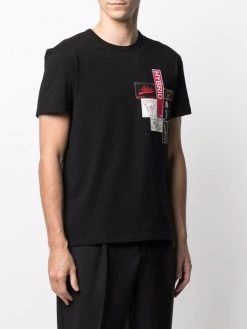 Alexander McQueen Labels stamp-print T-shirt