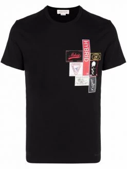 Alexander McQueen Labels stamp-print T-shirt