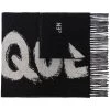 Alexander McQueen graffiti print scarf