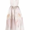 Alexander McQueen tulle toile bow drape dress