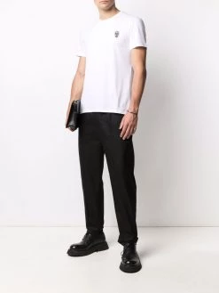 Alexander McQueen skull patch T-shirt