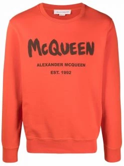 Alexander McQueen logo-print sweatshirt