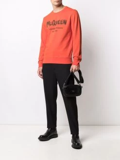 Alexander McQueen logo-print sweatshirt
