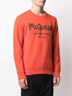 Alexander McQueen logo-print sweatshirt