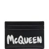 Alexander McQueen graffiti card holder