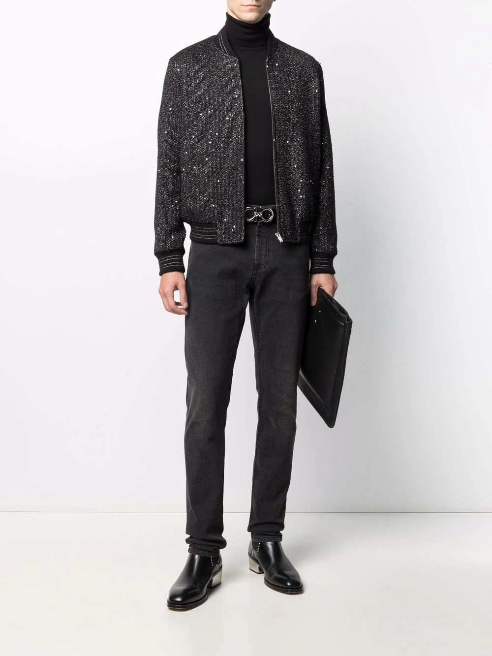 Discount ๐ฏ Alexander McQueen Logo embroidered straight leg ๐ jeans ๐ 2 Alexander McQueen logo-embroidered straight-leg jeans