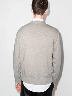 Alexander McQueen graffiti print crew neck sweatshirt