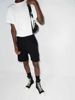 Alexander McQueen logo tape track pants