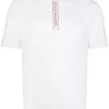 Alexander McQueen logo-tape short-sleeve polo shirt