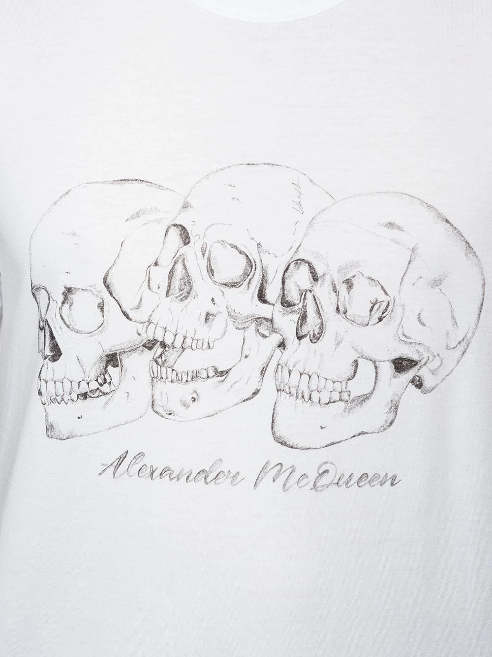 Coupon โจ Alexander McQueen Skulls print T ๐ shirt ๐ 4 Alexander McQueen skulls print T-shirt