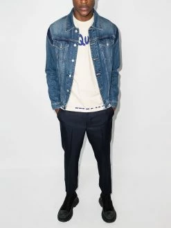 Alexander McQueen graffiti short sleeve T-shirt