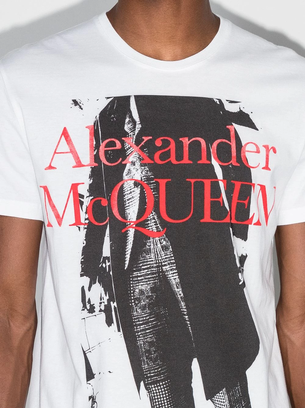 Best deal 🌟 Alexander McQueen Photograph print T 👚 shirt 🛒 4 Alexander McQueen photograph-print T-shirt