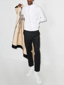 Wholesale ๐ฅ Alexander McQueen Logo tape zip up cardigan โ๏ธ 9 Alexander McQueen logo-tape zip-up cardigan