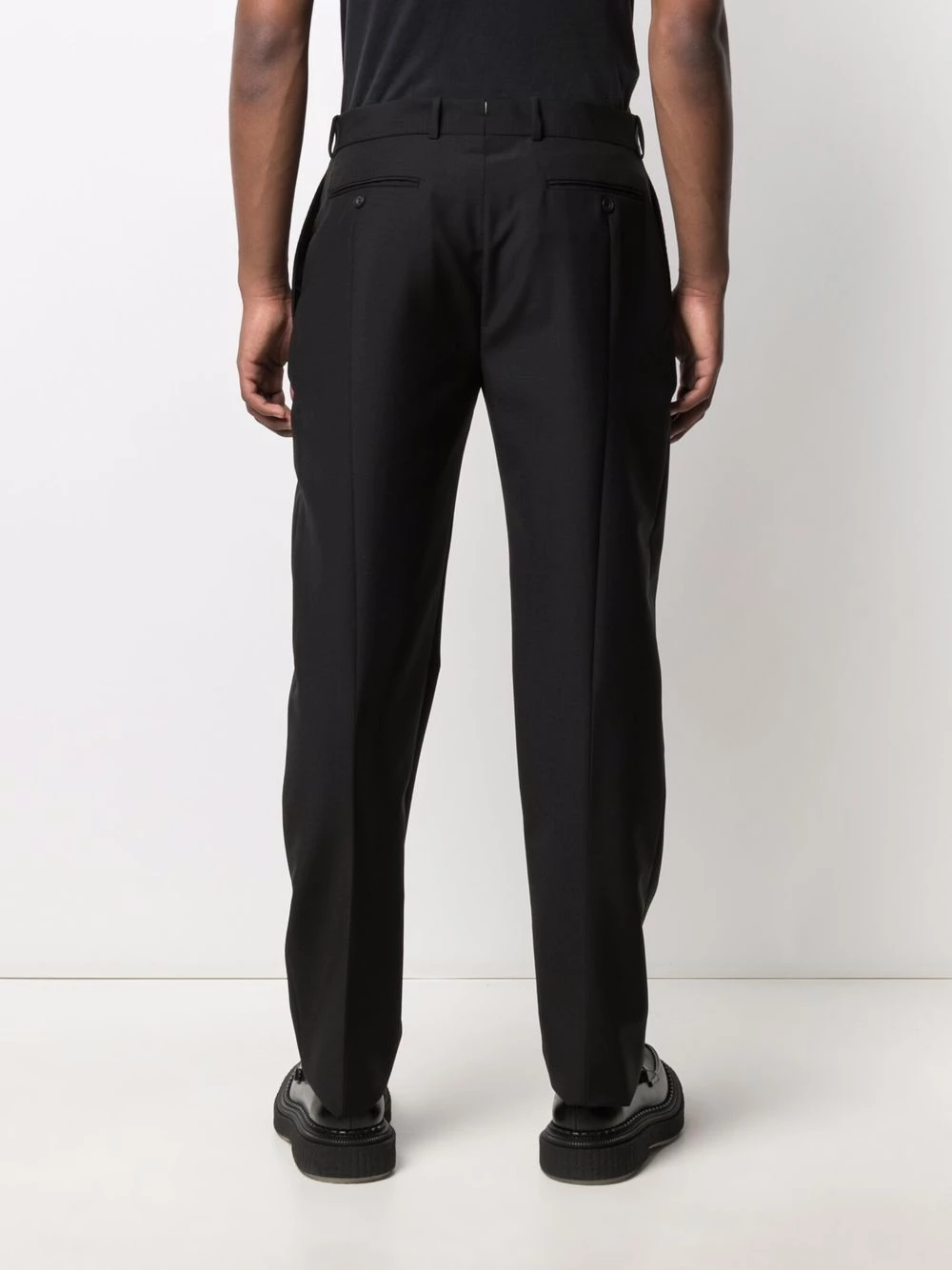 Hot Sale ๐ Alexander McQueen Pressed crease tailored trousers ๐ 4 Alexander McQueen pressed-crease tailored trousers