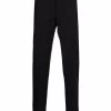 Alexander McQueen pressed-crease tailored trousers