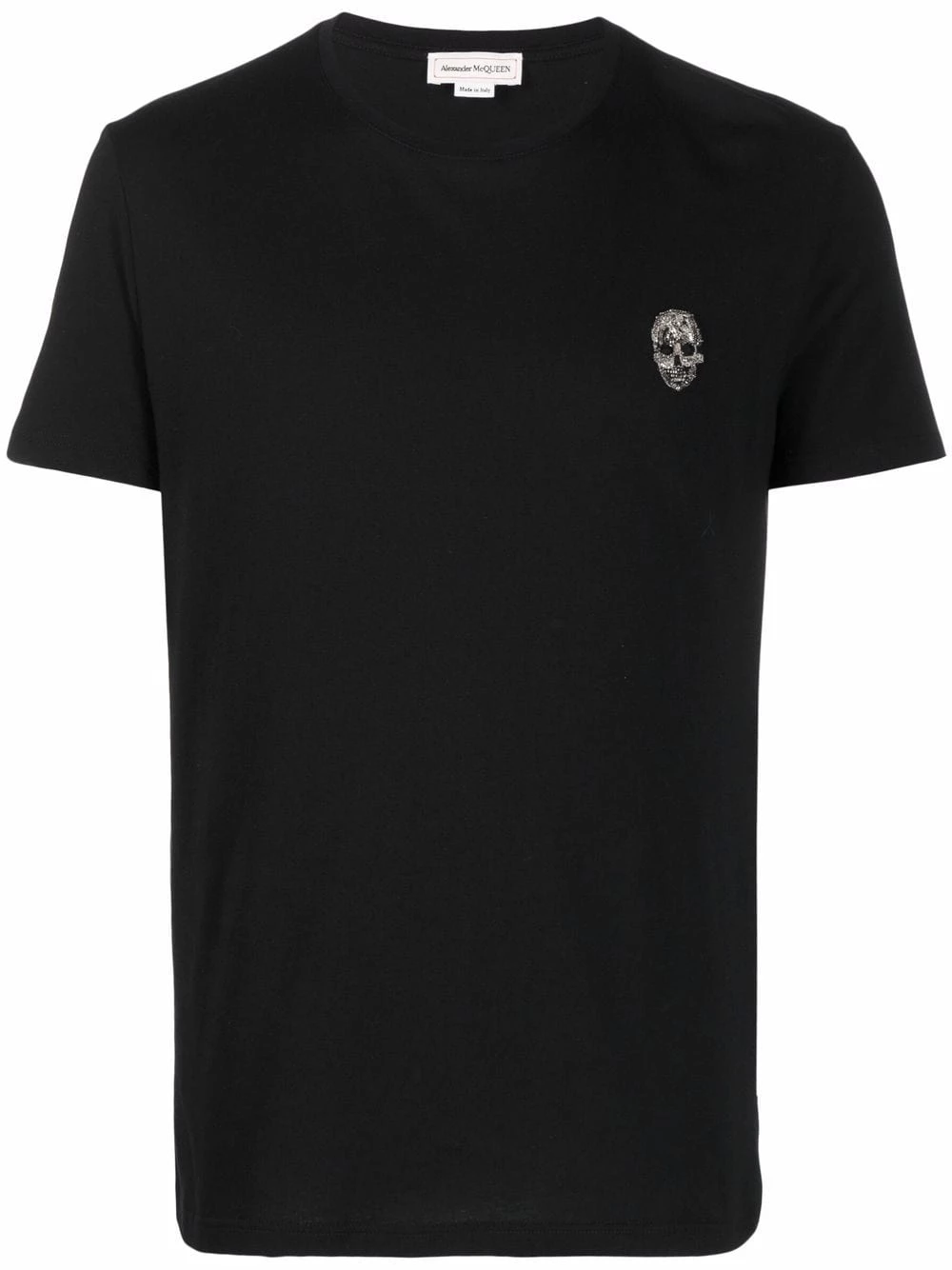 Coupon โจ Alexander McQueen Skull patch cotton T ๐ shirt ๐งจ 1 Alexander McQueen skull patch cotton T-shirt