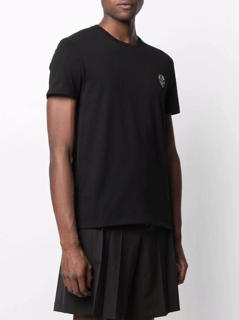 Coupon โจ Alexander McQueen Skull patch cotton T ๐ shirt ๐งจ 3 Alexander McQueen skull patch cotton T-shirt