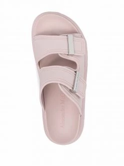 Alexander McQueen Oversized double-strap sandals