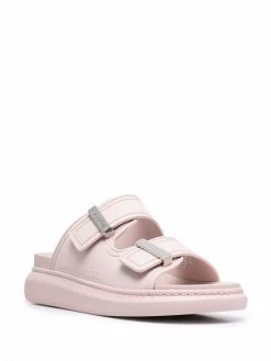 Alexander McQueen Oversized double-strap sandals