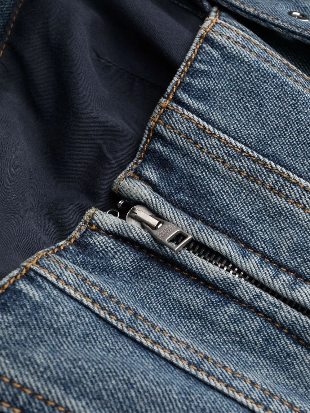 New ๐ Alexander McQueen Square neck denim ๐ dress ๐ 6 Alexander McQueen square-neck denim dress